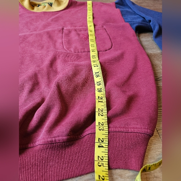 Vintage 80s 90s OshKosh B'Gosh Colorblock Adult Sweatshirt Womens size Large - Picture 11 of 13